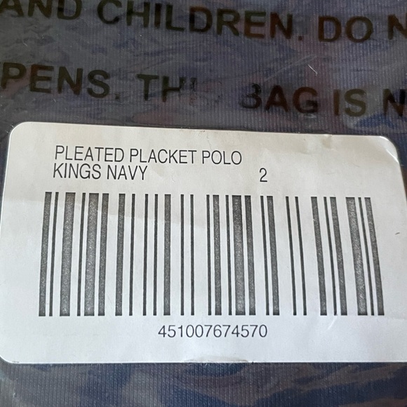 NWT Chico’s Pleated Placket Polo - Picture 8 of 8